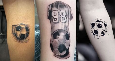 Creative Football Tattoo Designs for Die.